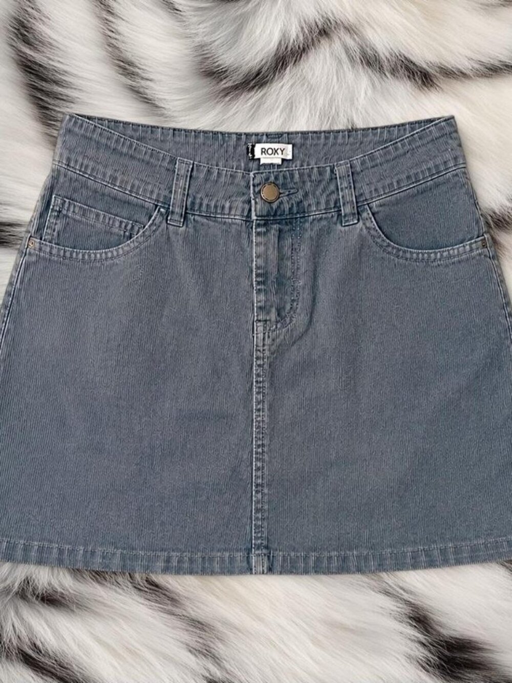Roxy Classic Y2K denim mini skirt